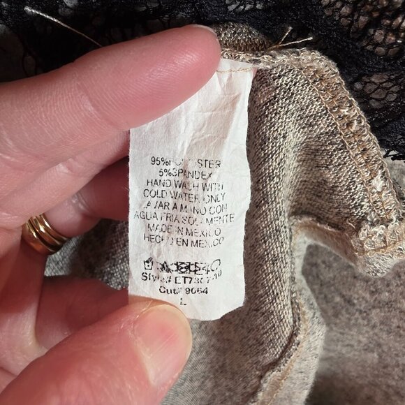 Heimish USA Women's Long-sleeved Top Size Large - Picture 4 of 6